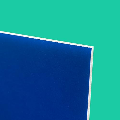 Flipside Products 36” x 48” Foam Project Boards for Presentations, Science Fair, School Projects, Event Displays and Trifold Picture Board - Blue - 3/16'' Thick 3 Pack - color: Blue, style: 3 Pack