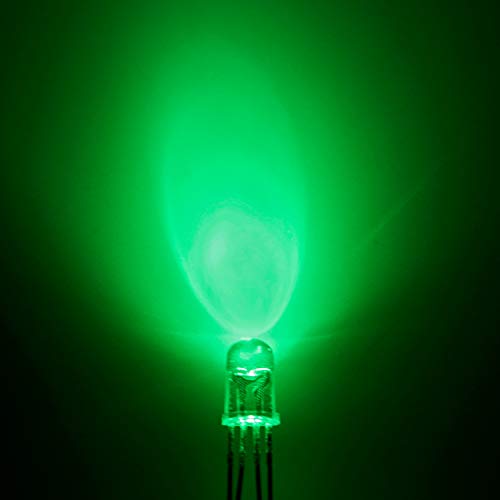 CHANZON 100 pcs 5mm RGB Multicolor LED Diode Lights Common Cathode - color: O) Rgb (Common Cathode), size: 5mm Round Top