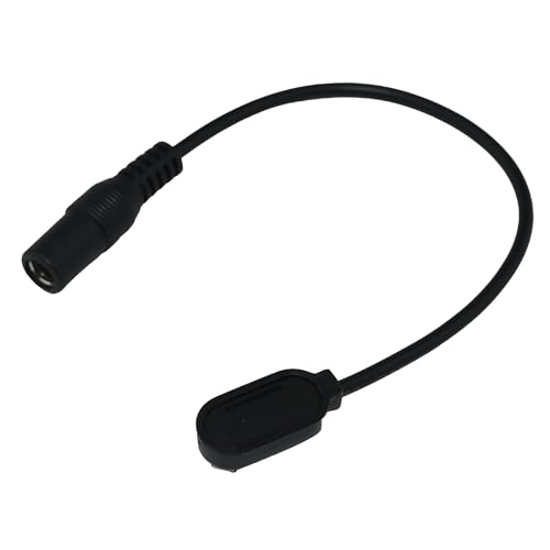 9V Battery Clip Converter Power Connection Cable with Female Head 4.72 Inches Long Power Cord Battery Snap Wire Reverse Polarity Extension Cable Boost Line for Guitar Pedal Black