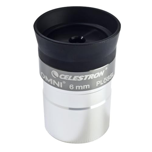 Celestron Omni 6mm Telescope Eyepiece for Detailed Moon & Planet Views
