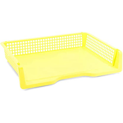 Bright Creations Teacher Supplies Letter Tray Organizer - 12-Pack Rainbow, 9 x 13 x 3 in - Stackable Paper Trays for Classroom & Teacher Desk Organizer - size: 9 x 13 x 3 inches (Pack of 2)