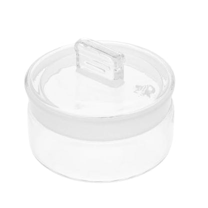 DOITOOL 2 Pcs Glass Weighing Bottles with Sealing Lids for Lab Use