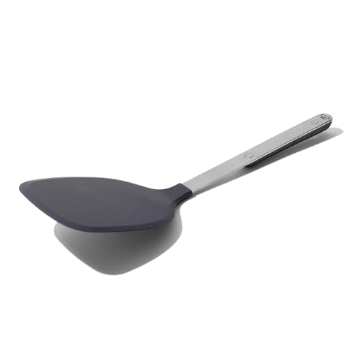 Made In Cookware - Rubber Spatula (Harbour Blue) - Versatile Kitchen Essential - Dishwasher Safe