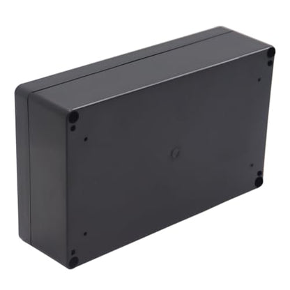 Project Box IP65 Waterproof Junction Box ABS Plastic Electrical Boxes DIY Electronic Project Case Power Enclosure 7.87x4.72x2.2 inch (200 x 120 x56 mm) - color: Black, size: 7.87"x4.72"x2.2"