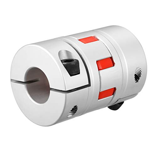 uxcell Shaft Coupling 24mm to 24mm Bore L78xD55 Flexible Coupler Joint for Servo Stepped Motor - size: L78xD55 24mm to 24mm