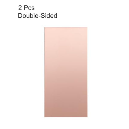 uxcell 2pcs 200x100mm Double Sided Copper Clad Laminate PCB Circuit Board FR4 1.5mm Thickness DIY Prototyping PCB Board - size: 200x100mmx1.5mm