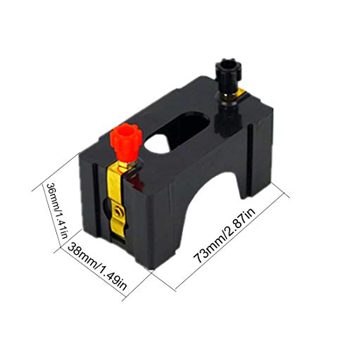 6pcs Series or Parallel D Battery Holder:Used for Physics Laboratory,School Electronic Experimenting,Great for Demos Teaching Basic Principles of Electricity & How a Simple Circuit Works - color: Series Or Parallel Battery Holder(10pcs)
