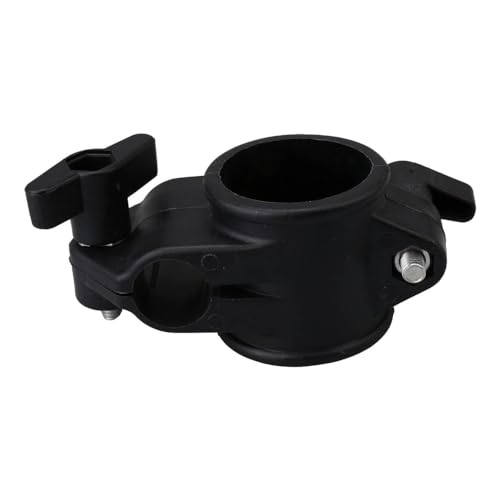 Generic 19x38mm Electronic Drum Kit Pipe Rack Clip Bracket Mount, Electronic Drum Tubing Rack Clip Bracket for Drum Accessories - style: Electronic Drum Rack Clamp