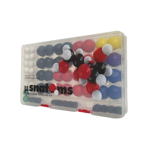 MicroSnatoms Magnetic Molecular STEM Kit by Veritasium | Intro to Atoms, Molecules, Bonding, Chemistry | Science | Magnetic Molecular Modeling Complete Set | Innovative Educational Tool