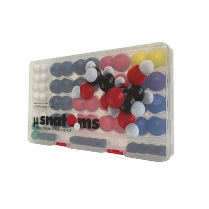 MicroSnatoms Magnetic Molecular STEM Kit by Veritasium | Intro to Atoms, Molecules, Bonding, Chemistry | Science | Magnetic Molecular Modeling Complete Set | Innovative Educational Tool