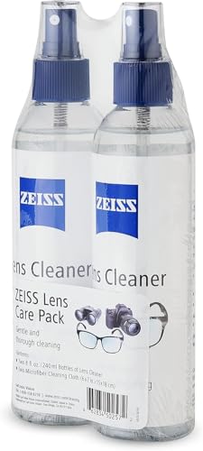 ZEISS Lens Cleaning Kit – (2) 8 oz Lens Spray & Microfiber Cloths
