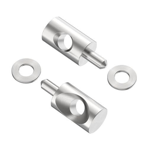 2 Pack Shower Door Pivot Hinge Pin 5/16" Diameter and Washer - size: ‎2CSHP516