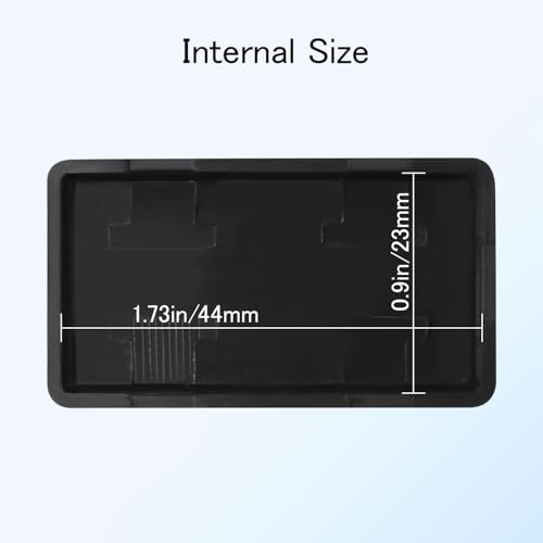 Project Box 8 Pieces Electrical Box Small Junction Box ABS Plastic Enclosure Power Electronic Case Black 1.97" x 1.10" x 0.59"(50 x 28 x 15mm) - color: Black, size: 1.97" x 1.10" x 0.59"