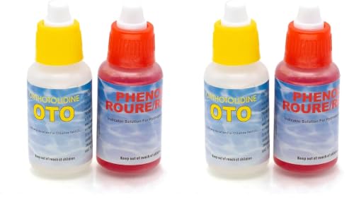Swimming Pool Spa Water Chemical Test Kit for Chlorine and Ph Test (Refill Only) (Pack of 2) - size: Refill (Pack of 2)