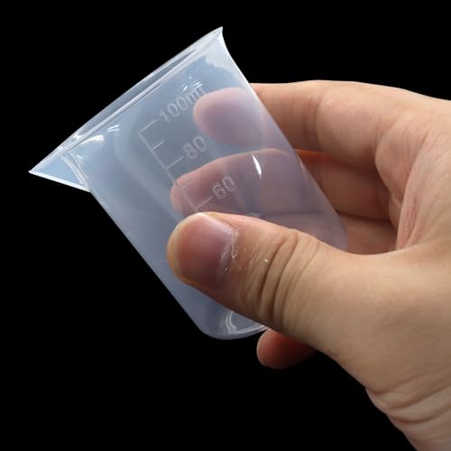 Measuring Cup, 4 Pcs, 100ml/3.4oz, Clear - size: 100ml/3.4oz, style: 4 Pcs