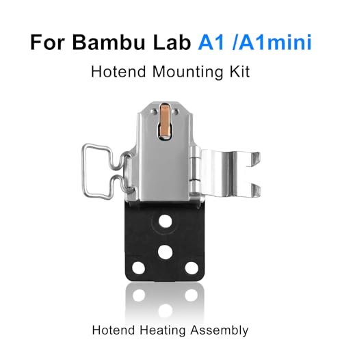 Upgraded Bamboo lab A1 Hotend Heating Assembly Kit for Bambu Lab A1, A1 Mini 3D Printer Hot End Heating Component 3D Printer Accessories