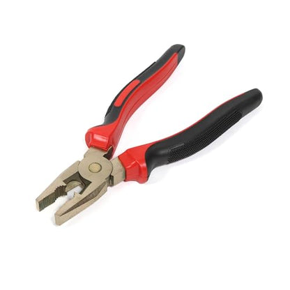HURON Electrician Lineman Pliers, 8", Copper Alloy/Non-Magnetic (1/3/10pc) (3pc) - style: Heavy Duty