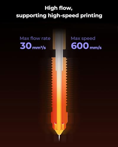 Creality Official K1C/K1 SE Nozzle, 0.4mm 1 PCS Quick-Swap 3D Printer K2 SE Nozzle, Copper Alloy and Hardened Steel with Titanium Alloy Heat Break for K1C, K1 SE, K2 SE, Ender 3 V3 SE/KE, Ender 3 V3 - style: 1PCS 0.4mm