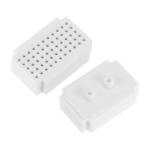PATIKIL 7pcs Mini Breadboard Solderless Breadboard 55 Tie Points 7 Color