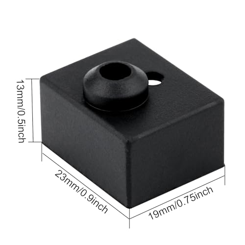 3D Printer Accessories Hotend 6PCS Ender 3 S1 Heater Silicone Sock, high Temperature 300°C Sprite Extruder Ender 3 S1 Pro Silicone Case, for Ender 3 S1 Pro S1 CR10 Smart Pro, Sermoon V1 3D Printer