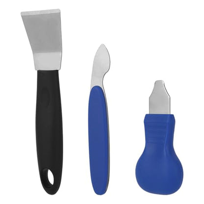 3pcs 3D Printer Tool Scraper Kit, Premium Professional Cleaning Spatula Kit Practical 3D Printing Accessories Suitable for Model Stripping
