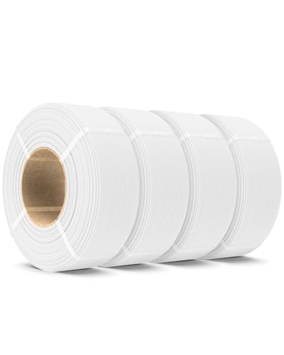 SUNLU Matte PLA Filament Refill 1.75mm 4KG, White*4 - color: White+white+white+white, size: Matte Pla Refill