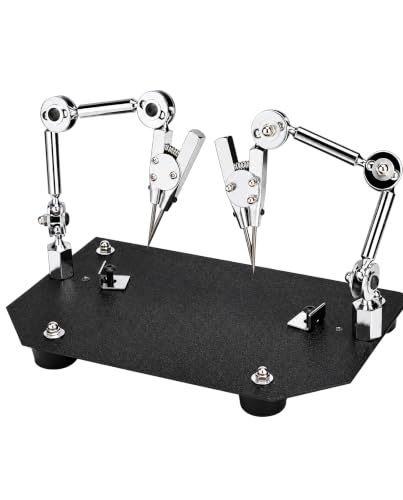 Welding Work Clip, Sturdy Auxiliary Welding Work Clip Jewelry Welding Fixture Table Clip Clamp for Soldering Repairing Small Object Observation