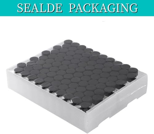 5ML Clear Glass Sample Vial, Liquid Sampling Sample Glass Bottle, Borosilicate Storage Glass Vial,18 * 40mm, Black 15-425 Polypropylene Screw Cap with PE Liners, Pack of 100 - size: 5ML