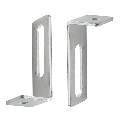 10PCS Whiteboard Installation Hardware Kit Hanging Right Angle Brackets Screws Expansion Tubes Used for Office Supplies Classrooms Homes Cafes Installing L-Shaped Support Fasteners Silver
