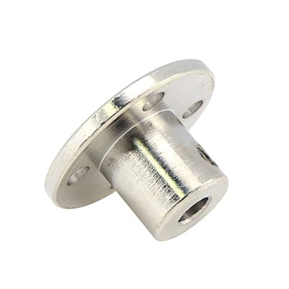 4Pcs 4mm Rigid Flange Shaft Coupling Motor Guide Shaft Coupler Connector - color: 4mm