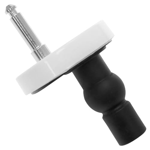 2 Sets Toilet Seat Hinges, Top Fix Hardware for 14 to 19 mm Holes - size: 46mm/1.81inch