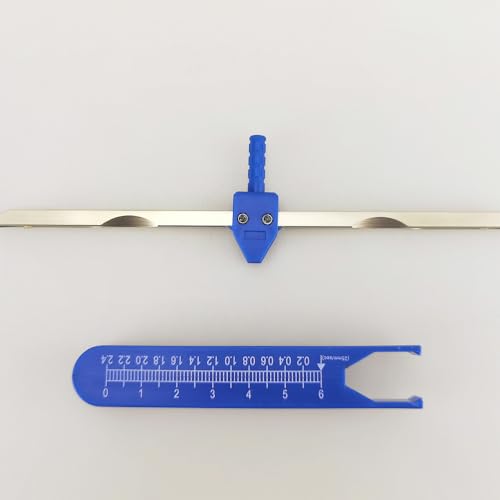 ECG EKG Calipers, Precision Wave Measuring Divider (Blue) - color: Bue