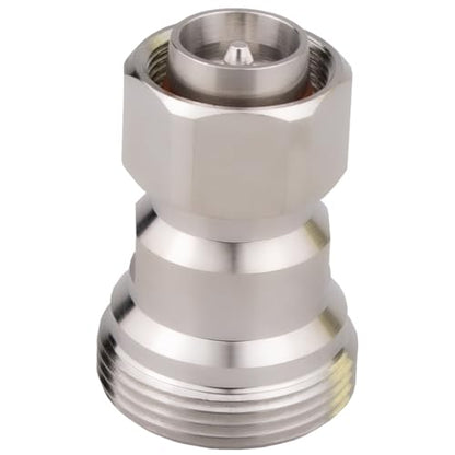 4.3/10 Mini Din Male to 7/16 L29 Female Adapter 4.3-10 MiniDIN Male to Din Female Adaptor Low PIM 160dBc - color: 4.3-10 Male to 7/16 Female