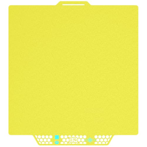 BIQU CryoGrip Pro Glacier Build Plate for Bambu-Lab 3D Printers - color: Glacier-Yellow, size: 257*257MM, style: Glacier