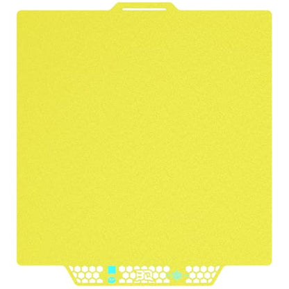 BIQU CryoGrip Pro Glacier Build Plate for Bambu-Lab 3D Printers - color: Glacier-Yellow, size: 257*257MM, style: Glacier
