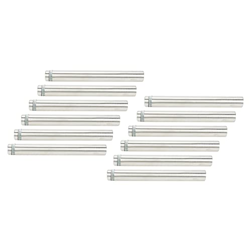 Sign Standoff Screws 0.47" Dia 4" Length Glass Standoff Bolts - 12pcs - size: 0.47" Dia x 4" Length 12pcs