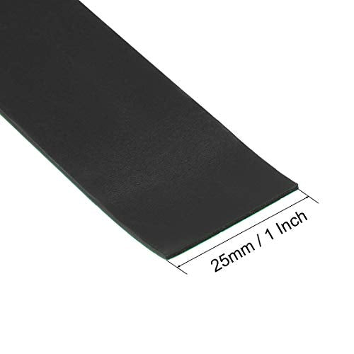 uxcell Dry Erase Magnetic Strip 1 Inch x 3.3 Feet Magnetical Sheet Labels Stickers Writable Green for Whiteboards Refrigerator and Crafts - color: Green