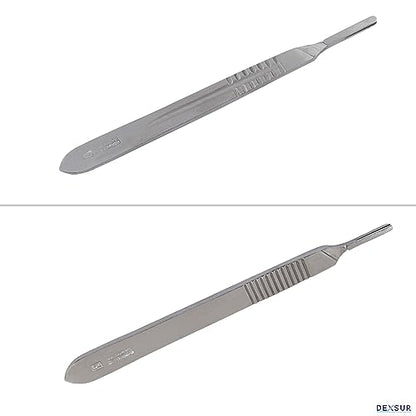 Dissection Kit for Biology Lab & Anatomy - Stainless Steel Scalpel Knife Set for Medical & Veterinary Students, KIT3-10 Pcs - style: KIT3 - 10 Pcs