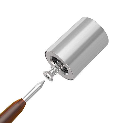 Standoff Screws for Wall Mount Acrylic Picture Frame Hardware 1/2" x 1" Aluminum Silver Finish Nails for Acrylic Glass Sign Holder 20 Pcs - size: Pack of 20