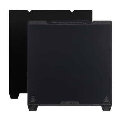 Creality K1 Max Smooth PEI Build Plate Kit, Flexible Spring Steel Platform with Smooth PEI Surface and Magnetic Base Sheet Kit for K1 Max 315x310mm - size: K1 Max Smooth PEI