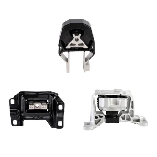 3PCS Engine Mount Set for 2012-2018 Ford Focus 2.0L L4 Automatic - size: 2012-2018 Ford Focus 2.0L L4