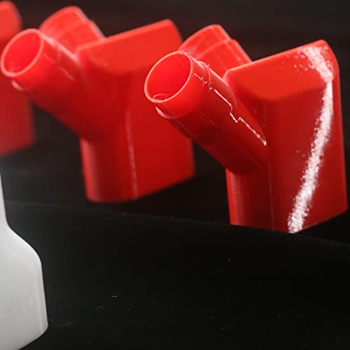 FLASHFORGE PETG Pro Filament 1.75mm Red, 3D Printer Filament 1kg (2.2lbs) Spool, Dimensional Accuracy +/- 0.02mm, 3D Printing Filament for Various Mechanical Parts, Waterproof Parts - color: Red