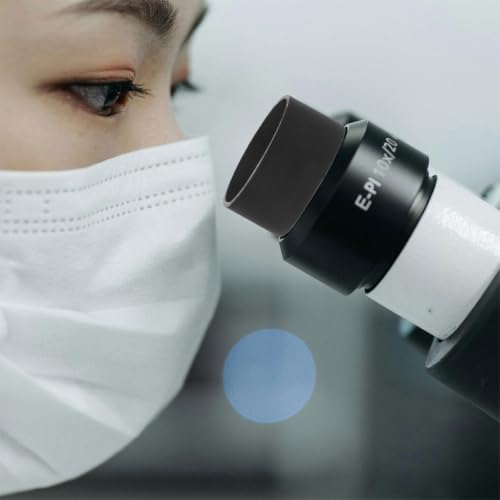 FUOYLOO Rubber Microscope Eyepiece Guards Soft Rubber Eye Shield for Binocular Eye Cups Compatible Microscope Models