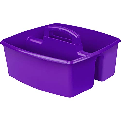 Storex Industries Storex Large Caddy, Purple - color: Purple, size: 1-Pack, style: Large