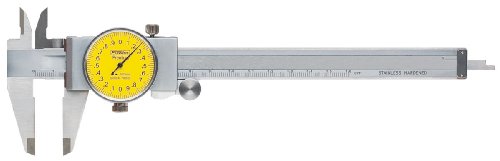 Fowler 52-008-709-0, Premium Dial Caliper With 0-150MM Measuring Range,Yellow - color: Yellow, size: 6"