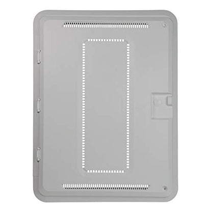 Legrand - OnQ 20 Inch Media Enclosure, Wifi Electrical Box, Cable Management Box for Distribution of Networking Service, Recessed Media Box Lets Signal Through, White, ENP2050-NA - size: 20 inch