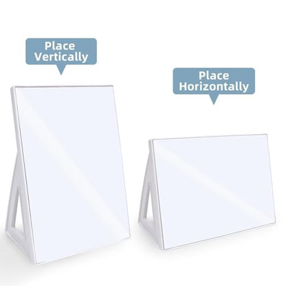 Magnetic Dry Erase Board, Mini Dry Erase Whiteboard Easel for Desk