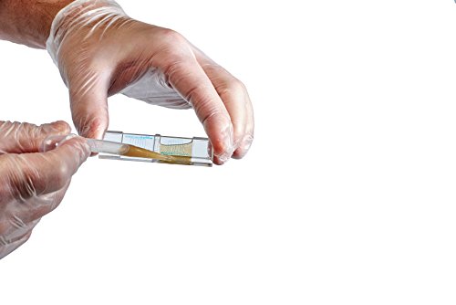 McMaster Method Microscope Slide for Fecal Egg Counts (FEC), Double Chamber Counting Slide for Livestock and Veterinary Use, by Eggzamin