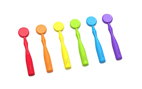 hand2mind Little Minds at Work Sound Segmenting Trays + Magnetic Wands for Early Literacy and Science Exploration (Set of 6)
