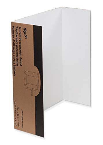 PAC3763 - Pacon Spotlight White Headers Corrugated Presentation Board